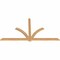 Ekena Millwork Redmond Smooth Timber Gable Bracket, Western Red Cedar, 84"W x 45"H x 1 1/2"D x 3 1/2"F, 13/12 Pitch GBW084X45X0204RED00SWR - alternate 3